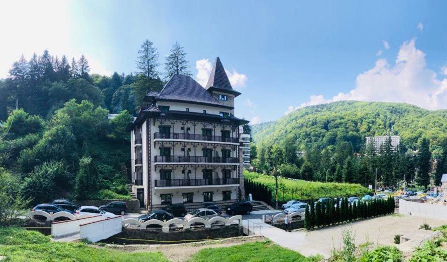 Pensiunea Steinhaus Slănic-Moldova Dış mekan fotoğraf